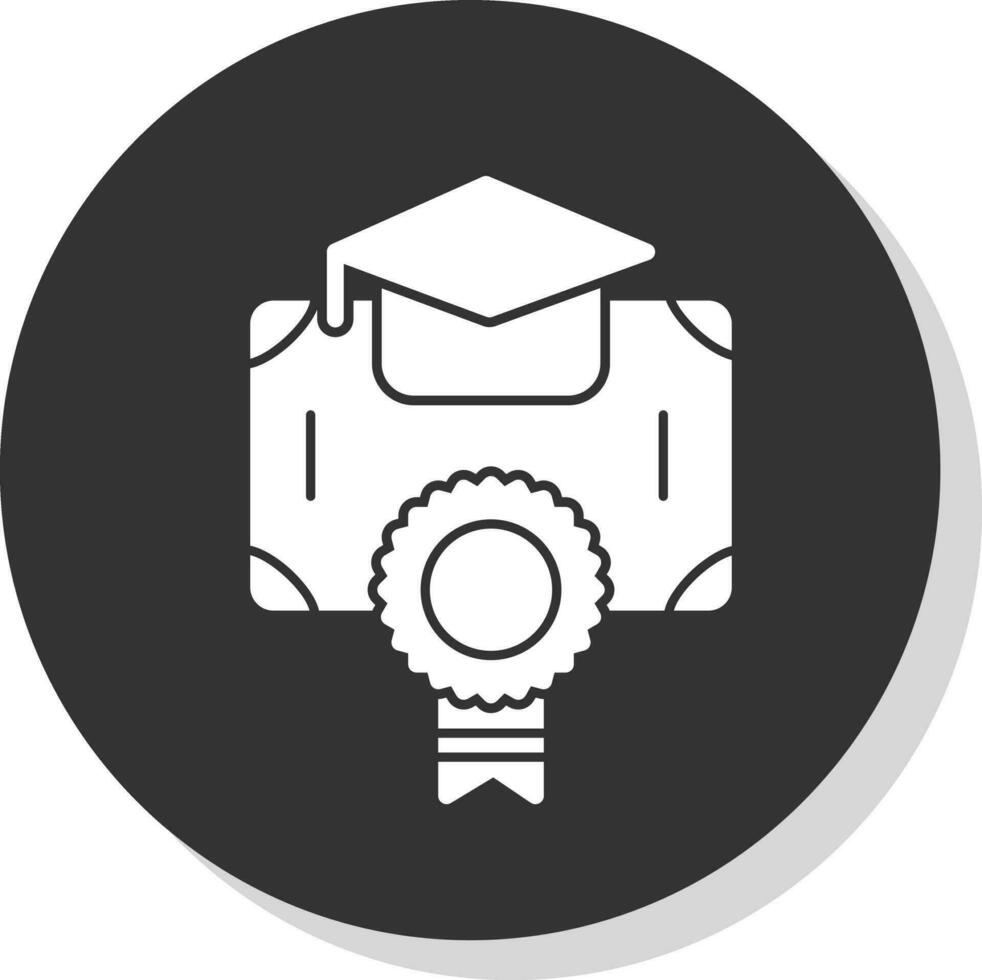 Bachelors Degree Vector Icon Design