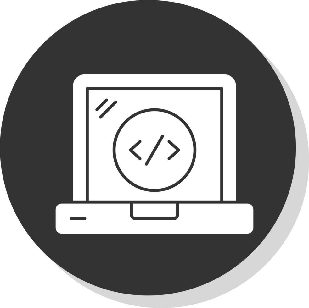 Web Coding Vector Icon Design