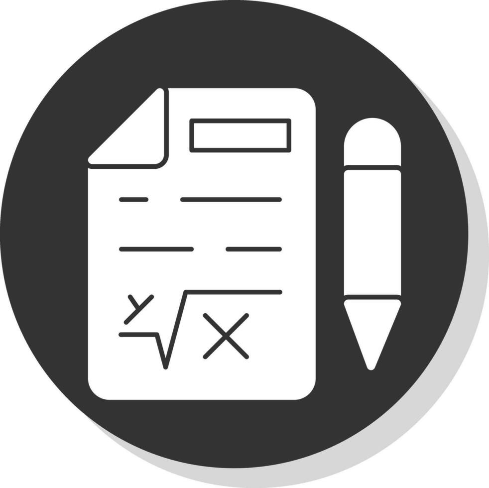Maths Vector Icon Design