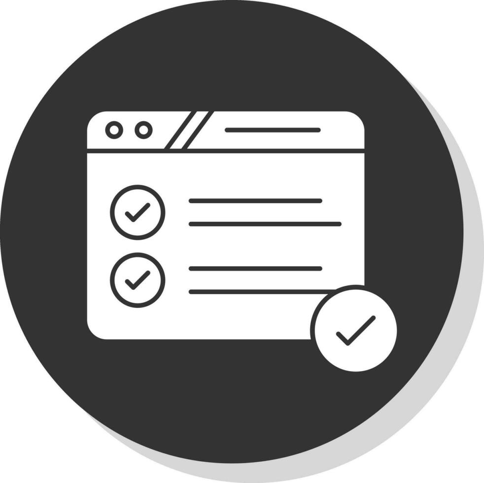 Checklist Vector Icon Design