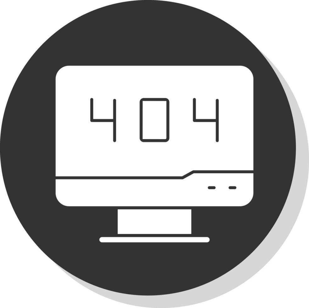 404 vector icono diseño