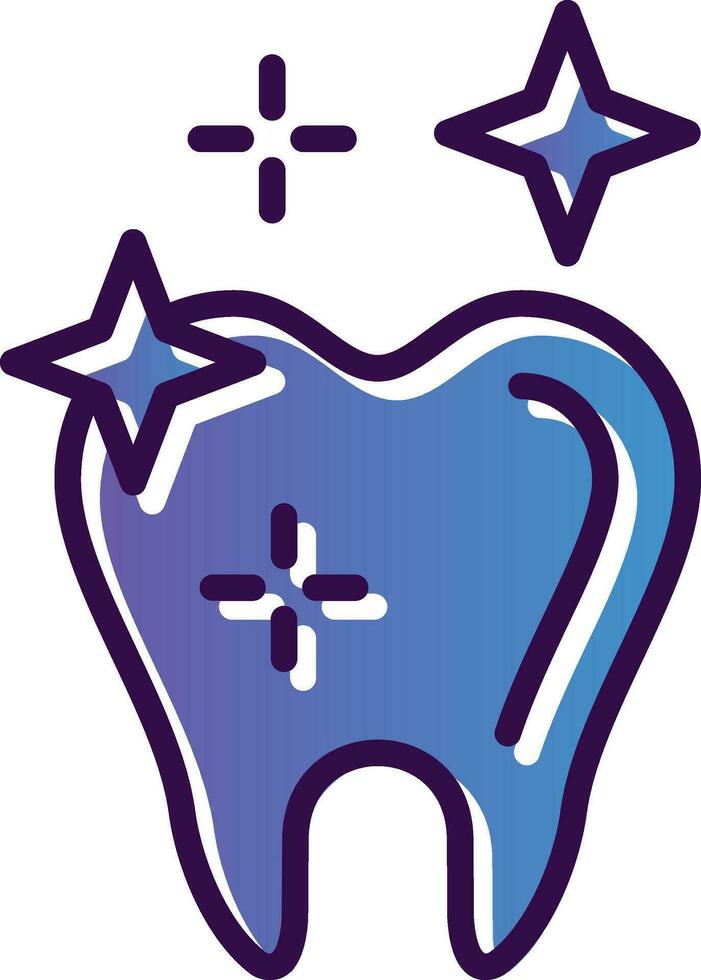 Healthy Tooth Vector Icon Design