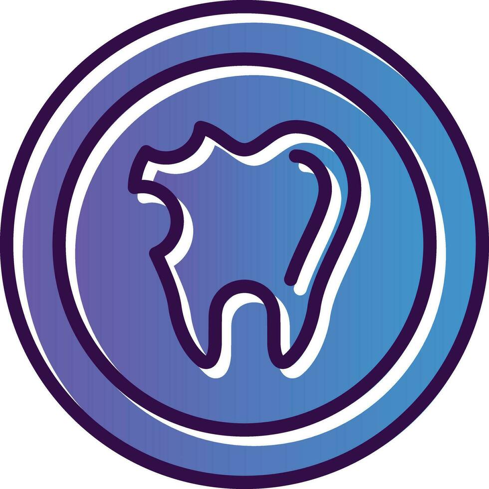 Caries Vector Icon Design