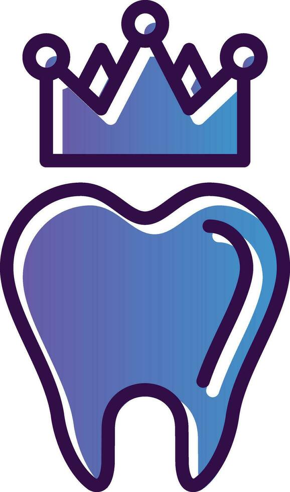 Crown Vector Icon Design