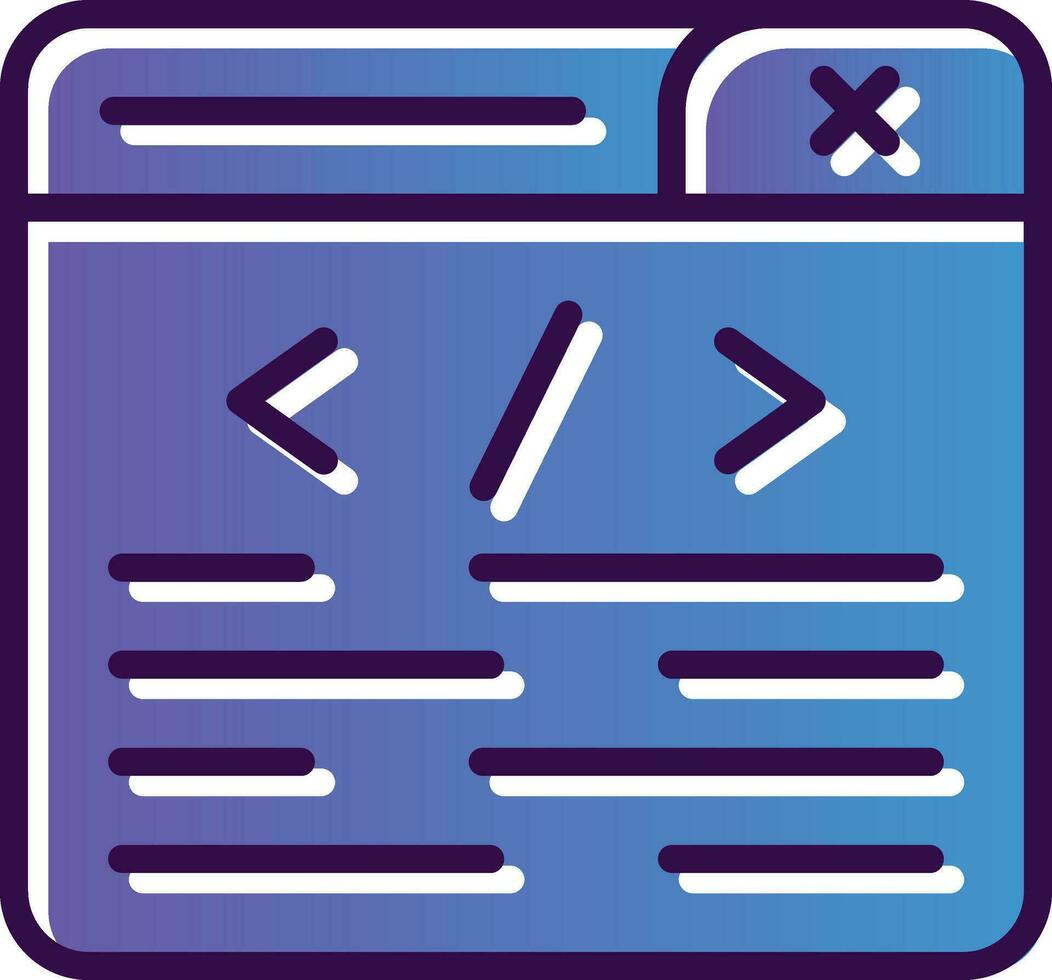 Programming Vector Icon Design