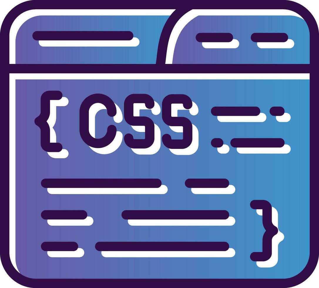 css codificación vector icono diseño