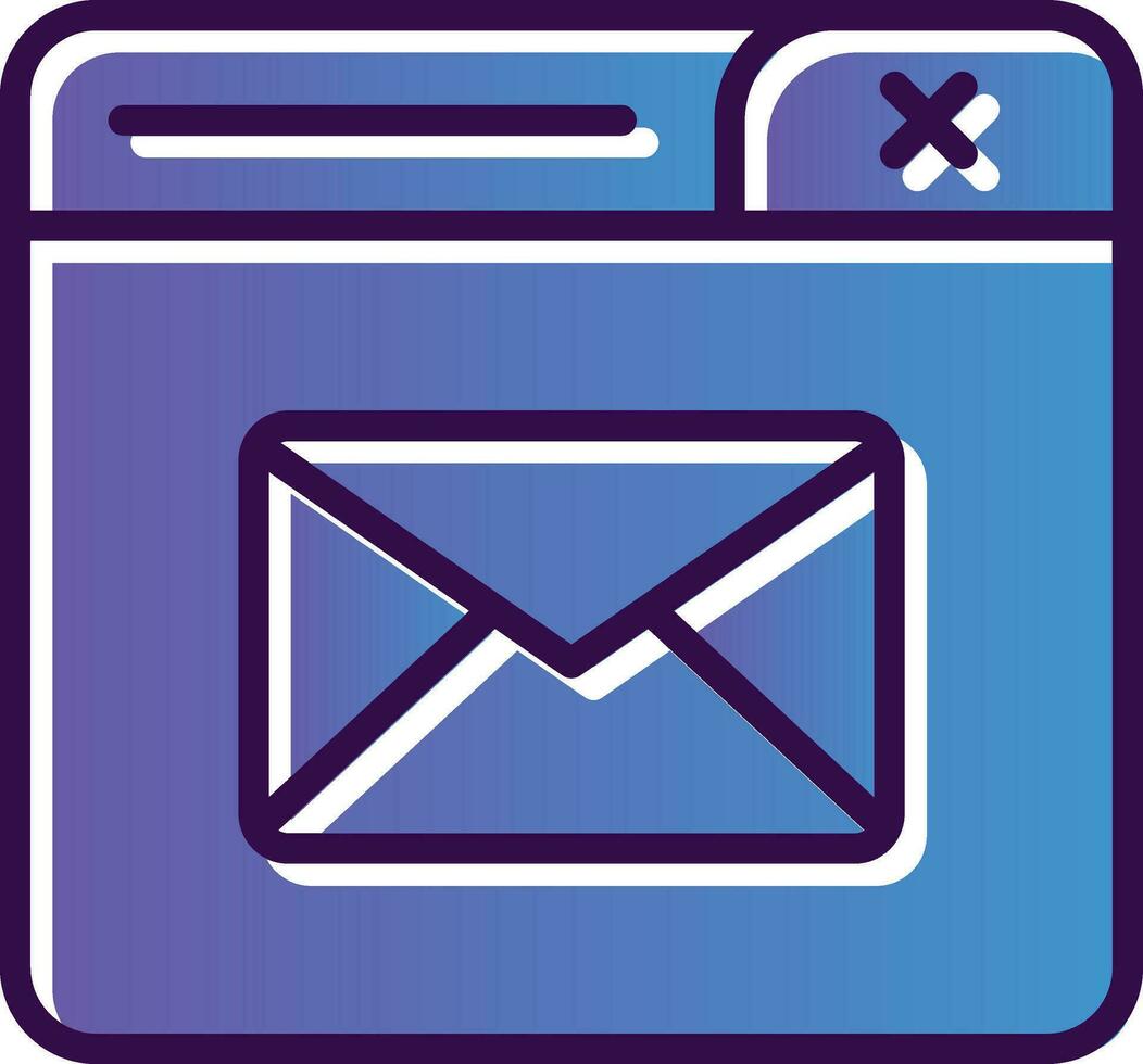 Contact Mail Vector Icon Design