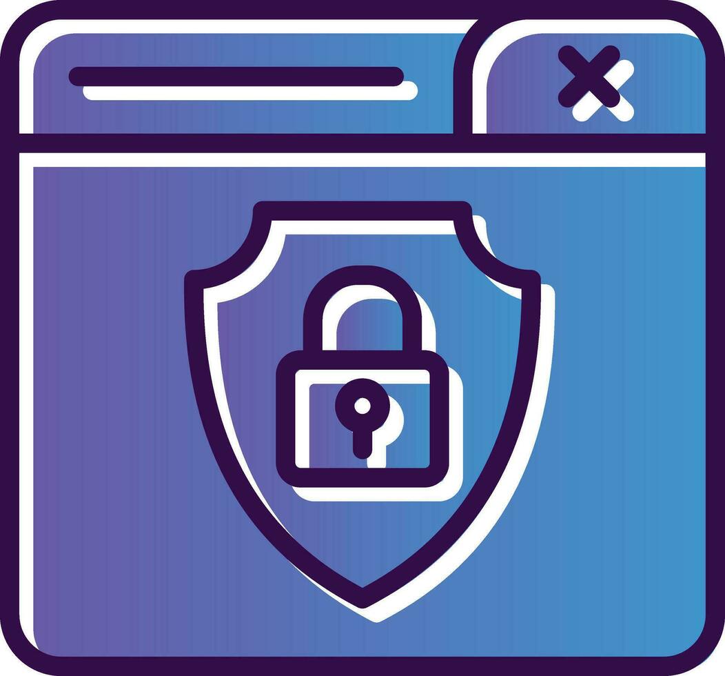 Protected Vector Icon Design