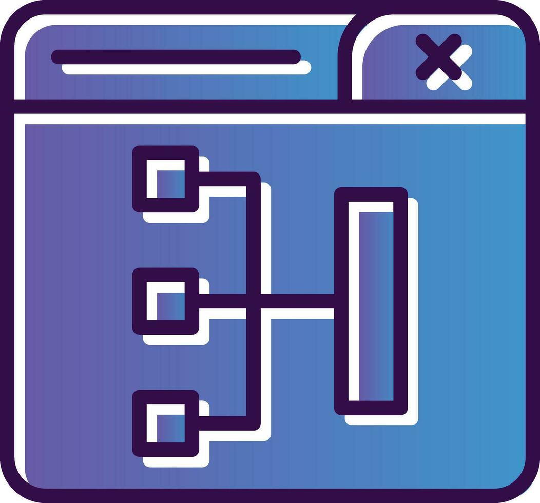 Site Map Vector Icon Design