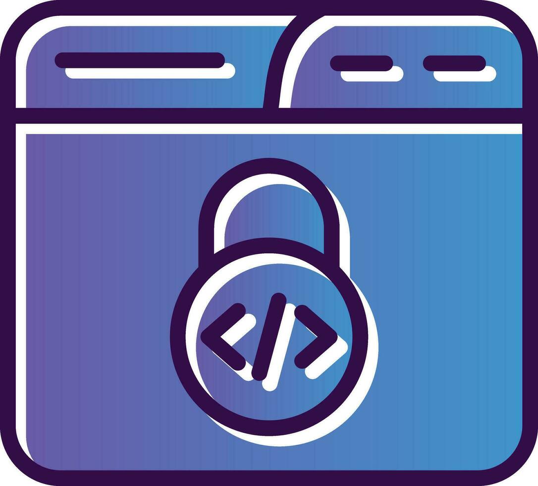 Unsecured Vector Icon Design