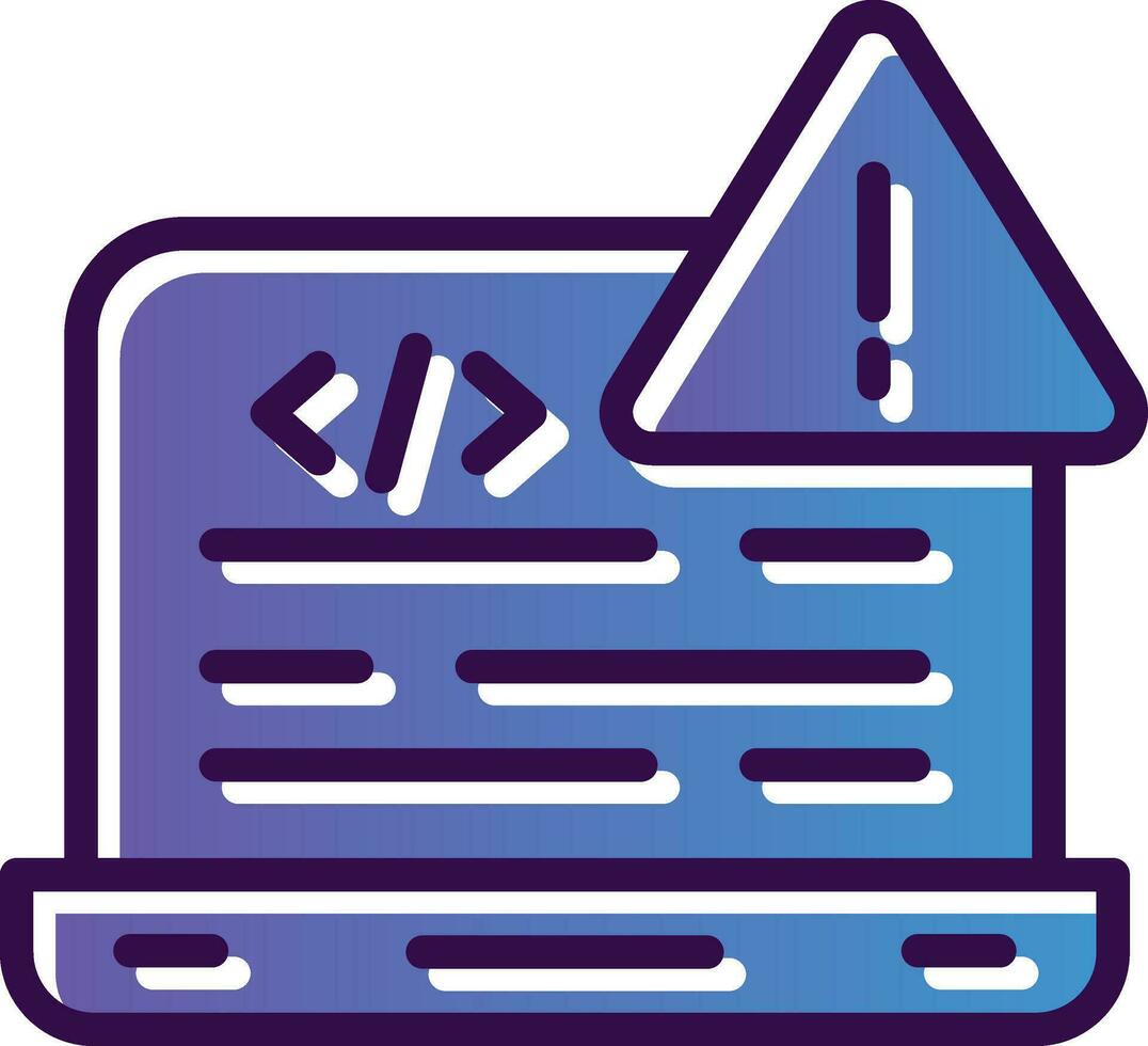 Error Vector Icon Design