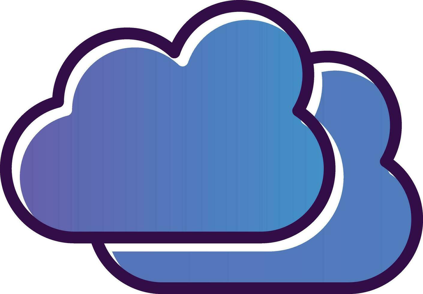 Cloud Vector Icon Design