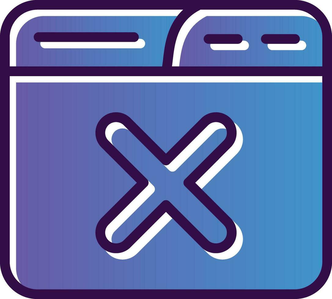 Cross Vector Icon Design