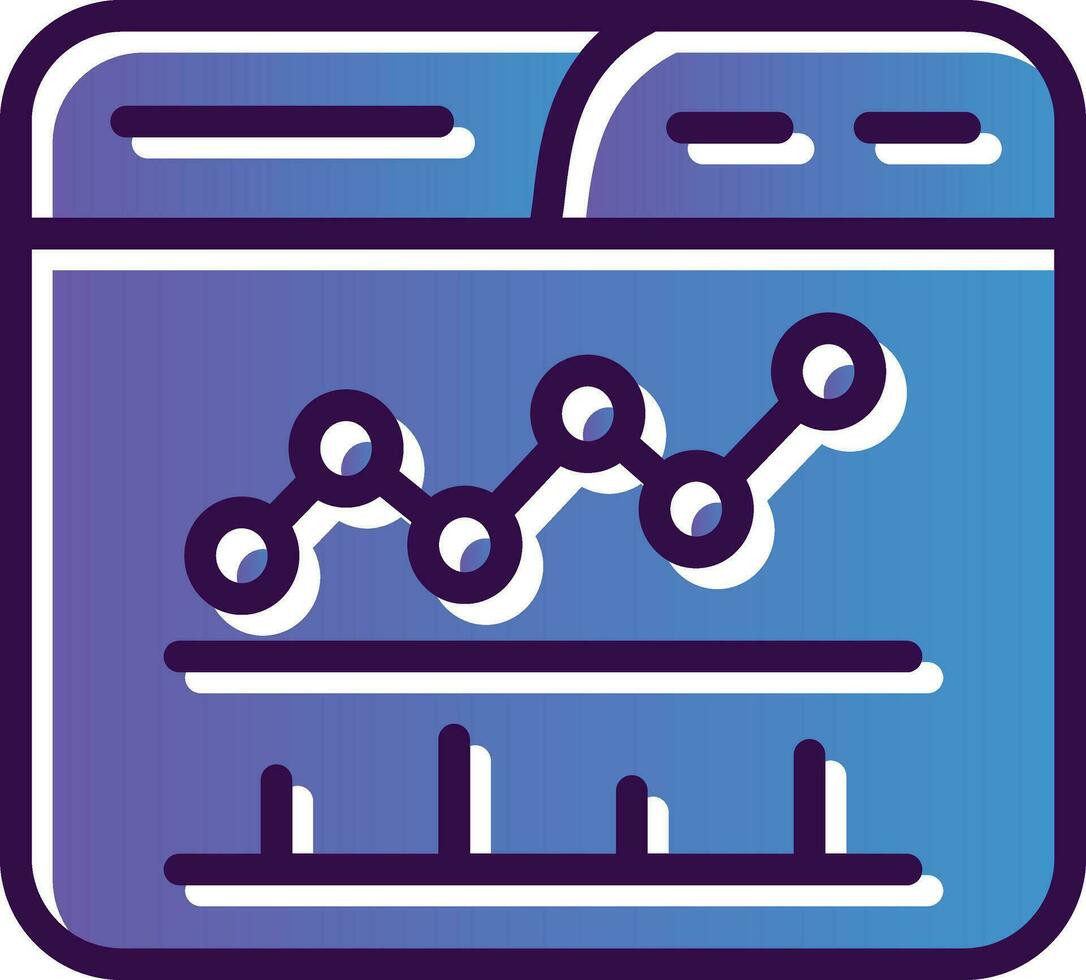 Analytics Vector Icon Design