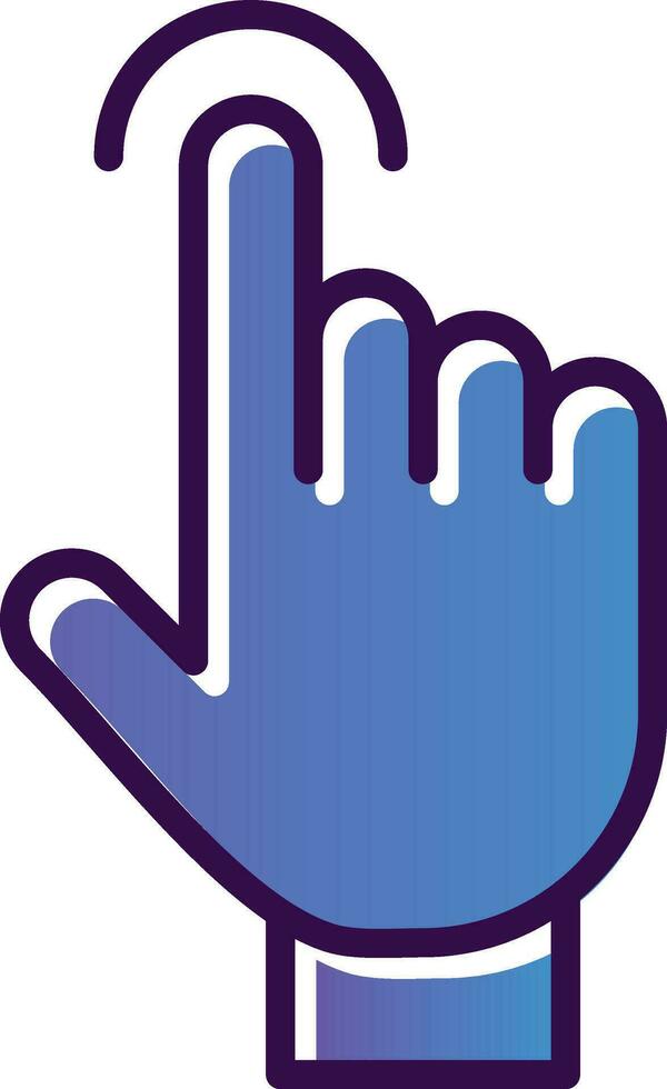 Tap Vector Icon Design
