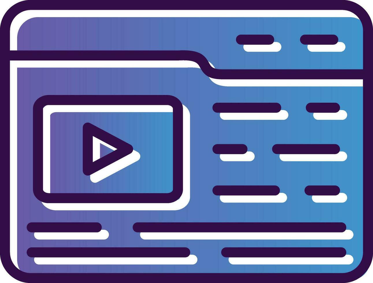 Social Media Vector Icon Design