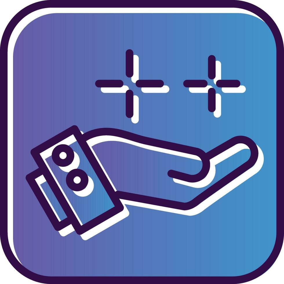Receiving Vector Icon Design
