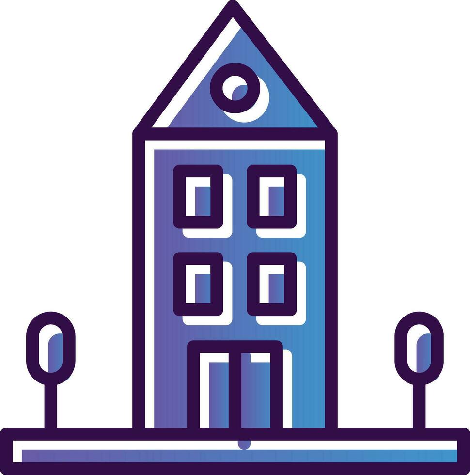 University Vector Icon Design