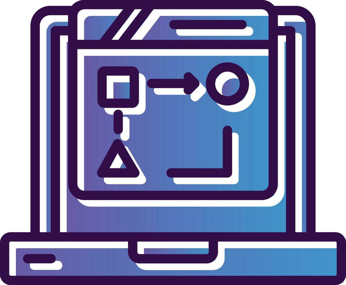 Flow Vector Icon Design