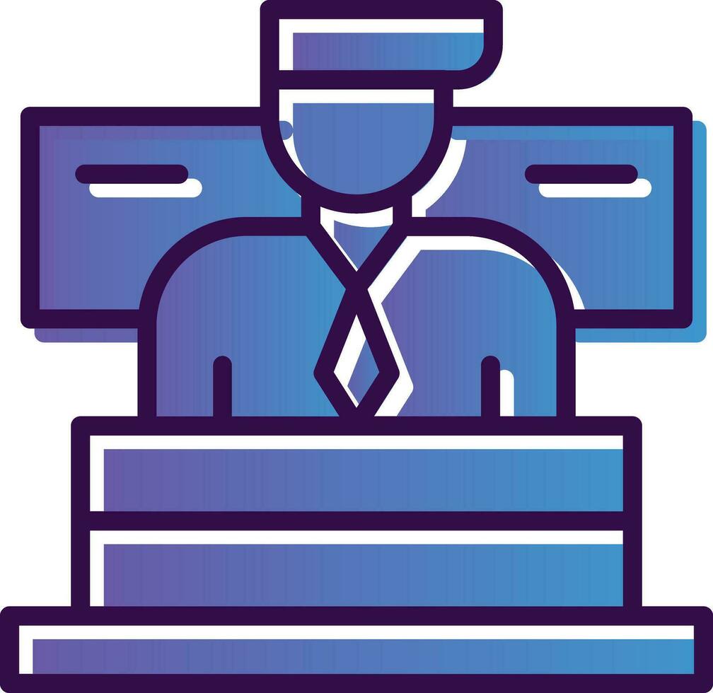 Faculty Vector Icon Design