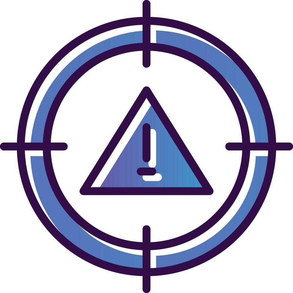Risk Vector Icon Design