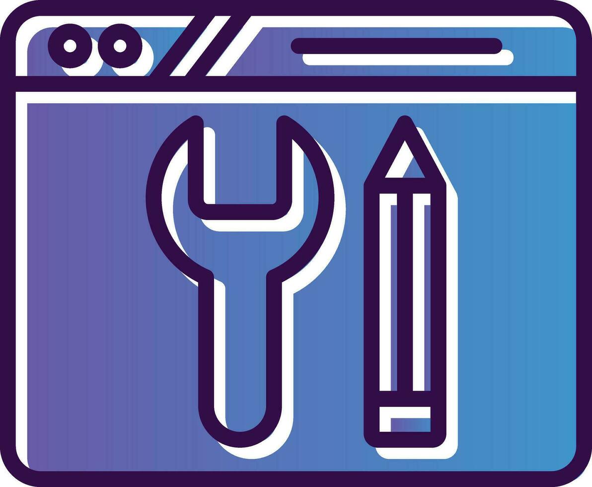 Edit Tool Vector Icon Design