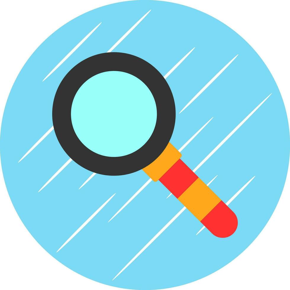 Magnifying Glass Vector Icon Design