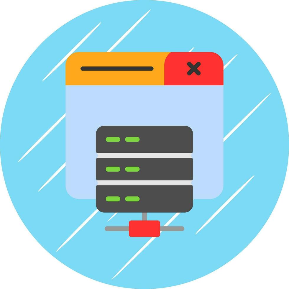 Server Vector Icon Design