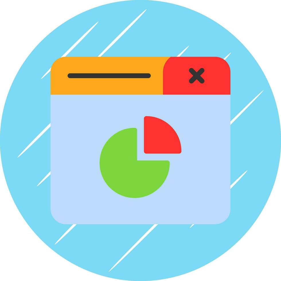 Chart Vector Icon Design