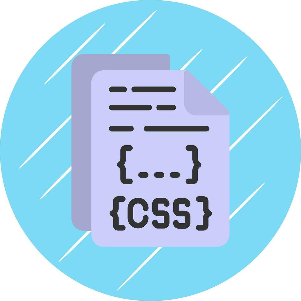 Css File Vector Icon Design