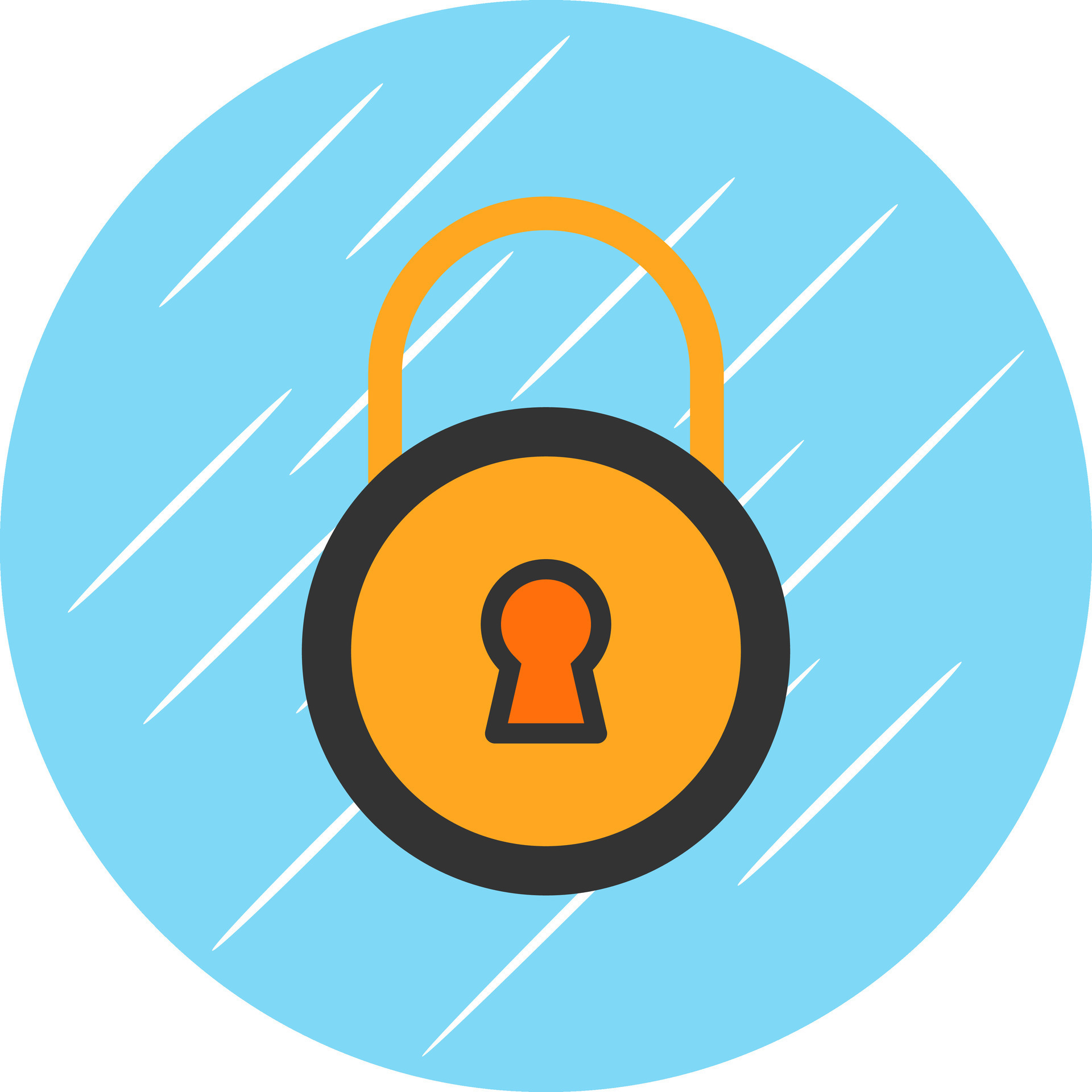 Lock Vector Icon Design 26061024 Vector Art at Vecteezy