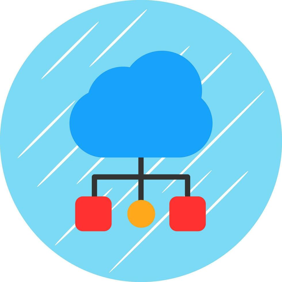 Cloud Computing Vector Icon Design