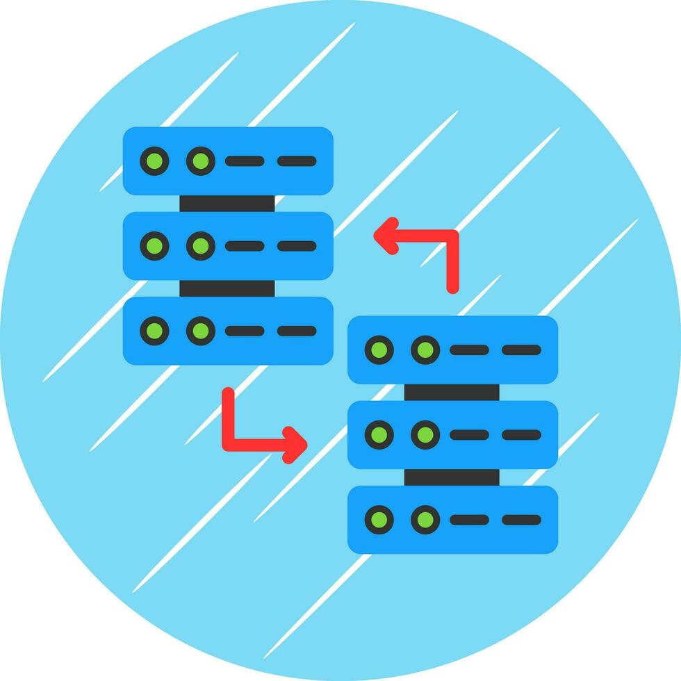 diseño de icono de vector de base de datos