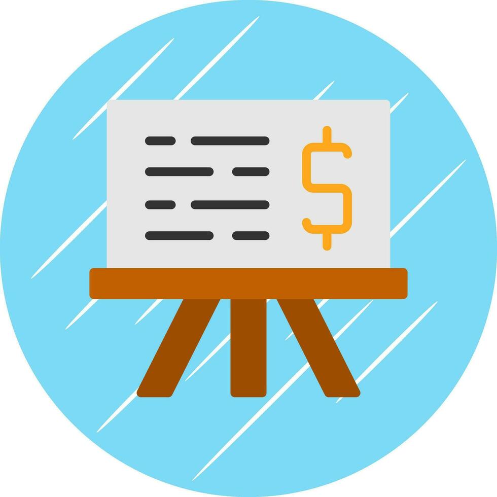 Presentation Vector Icon Design