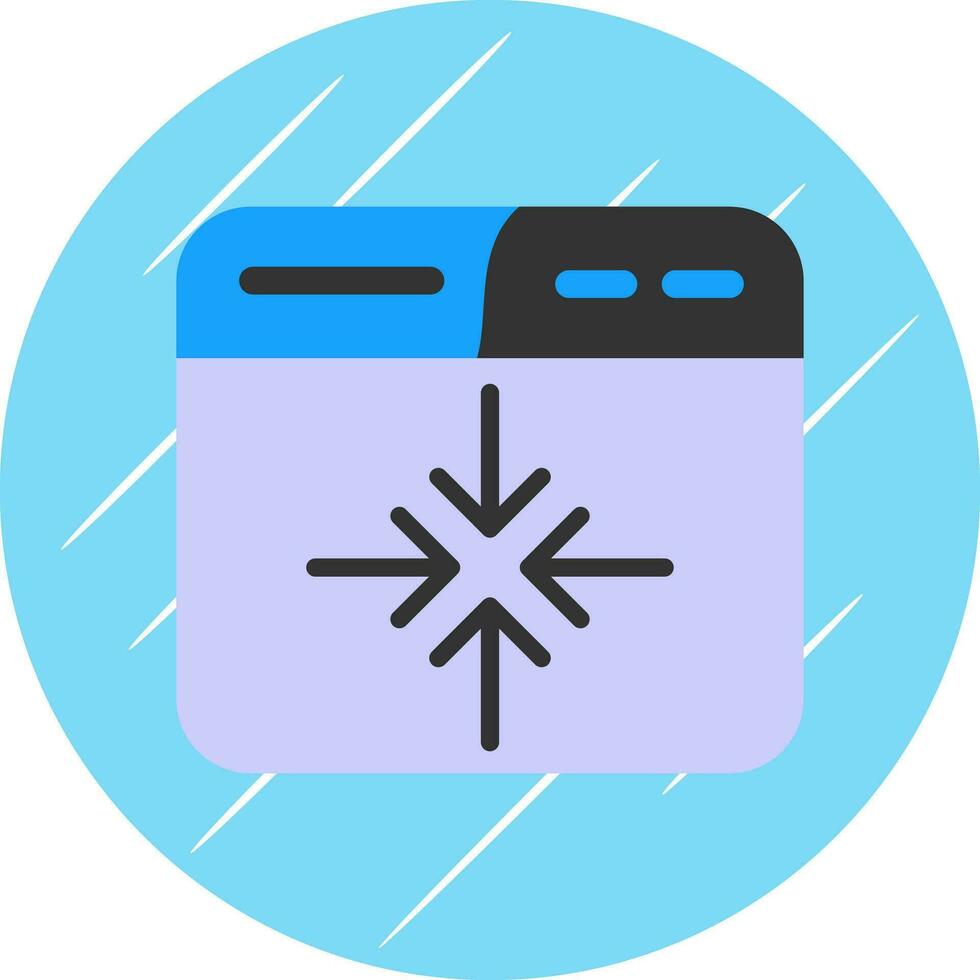 Minimize Vector Icon Design