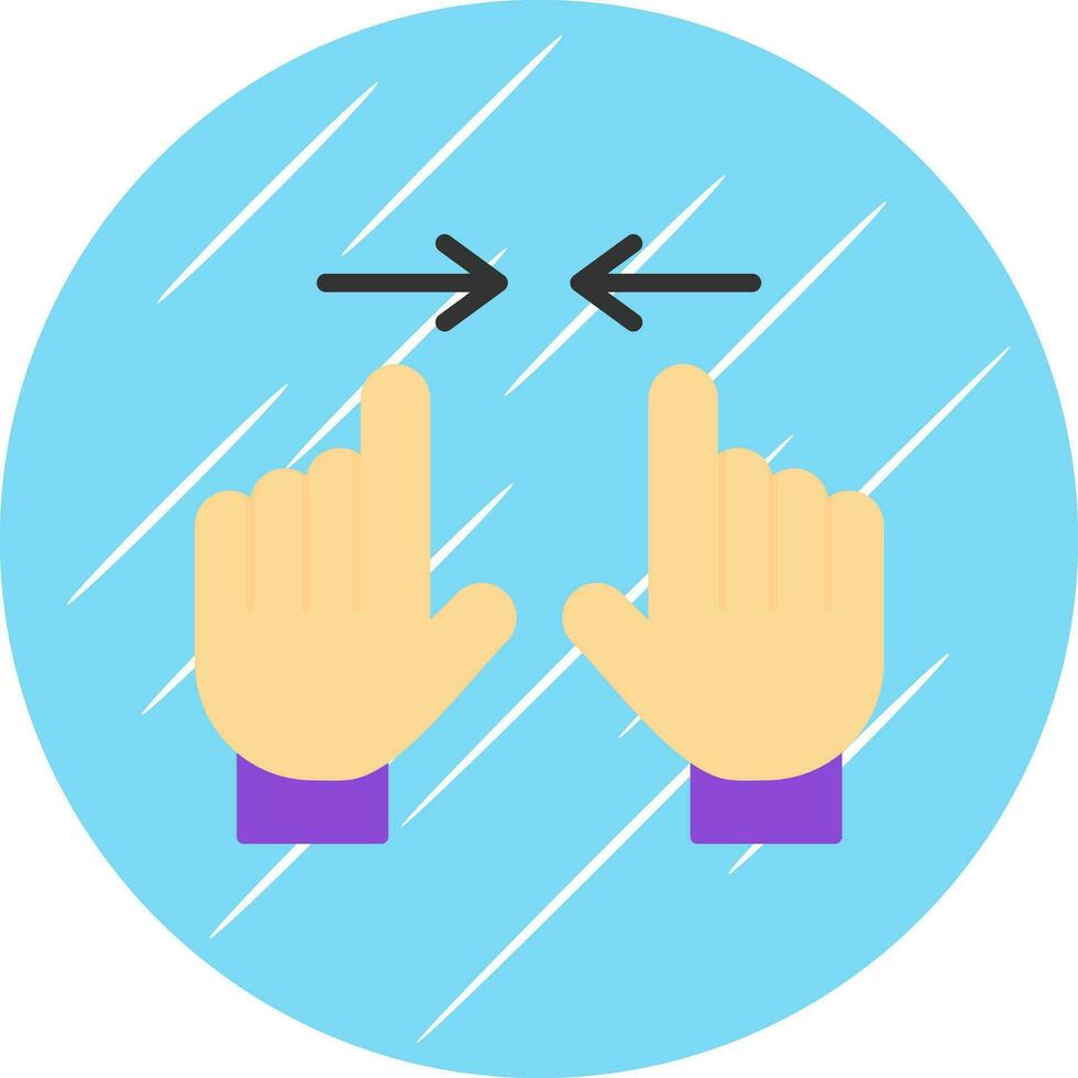Zoom In Vector Icon Design