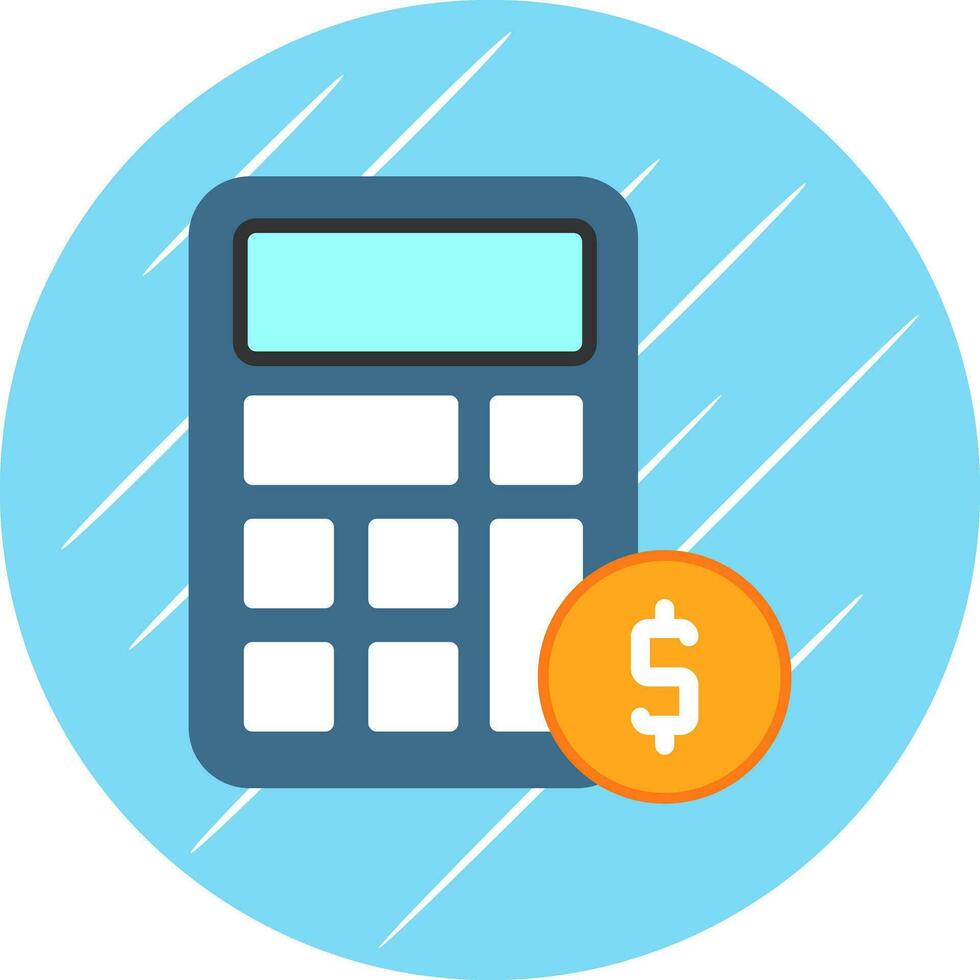 Calculator Vector Icon Design