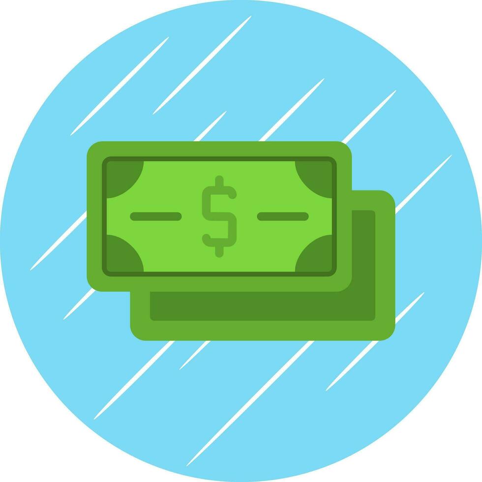 Dollar Note Vector Icon Design