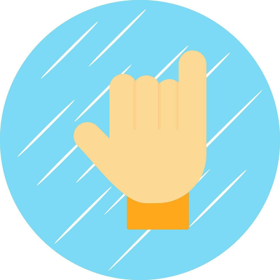 Pinky Swear Vector Icon Design