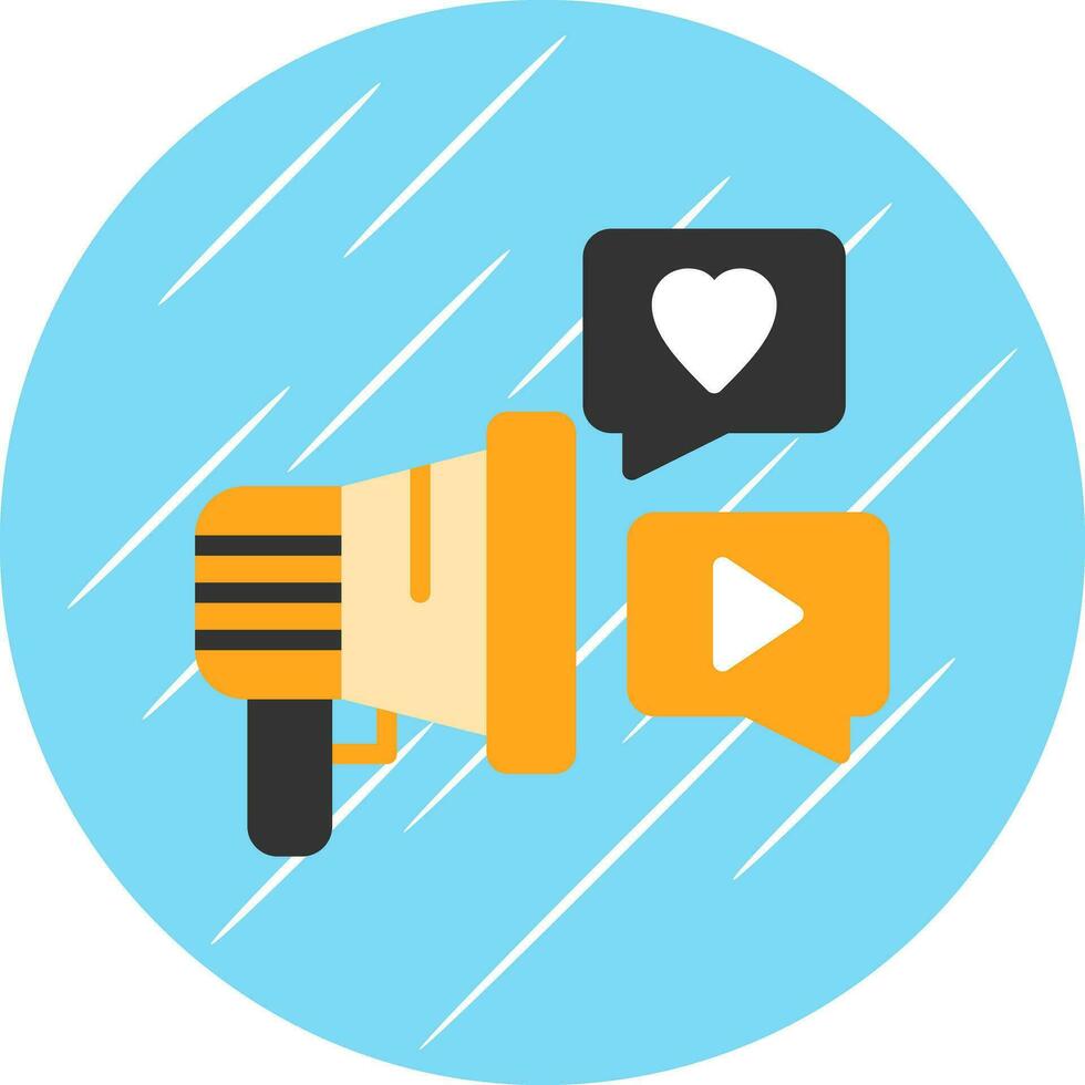 Advertising Vector Icon Design