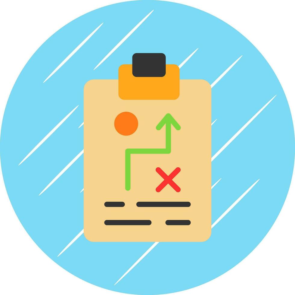 Action Plan Vector Icon Design