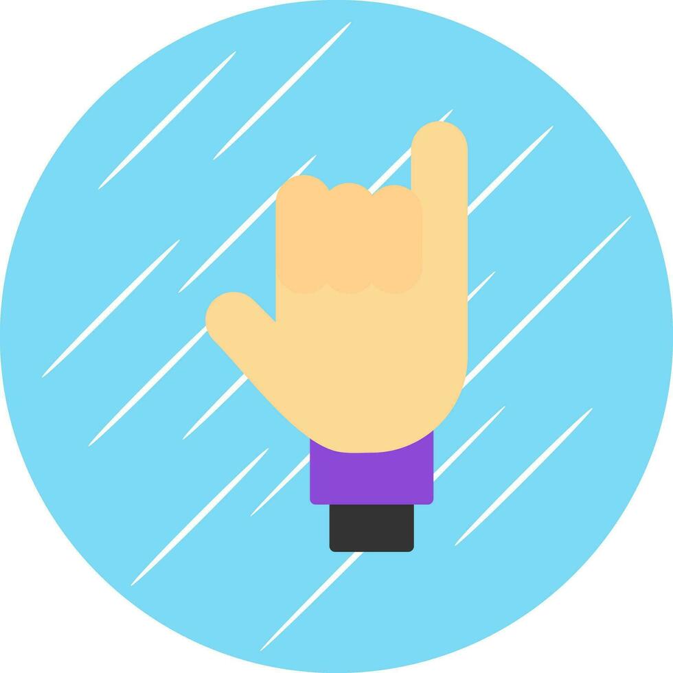 Little Finger Vector Icon Design