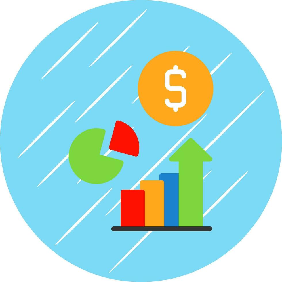 business growth Vector Icon Design