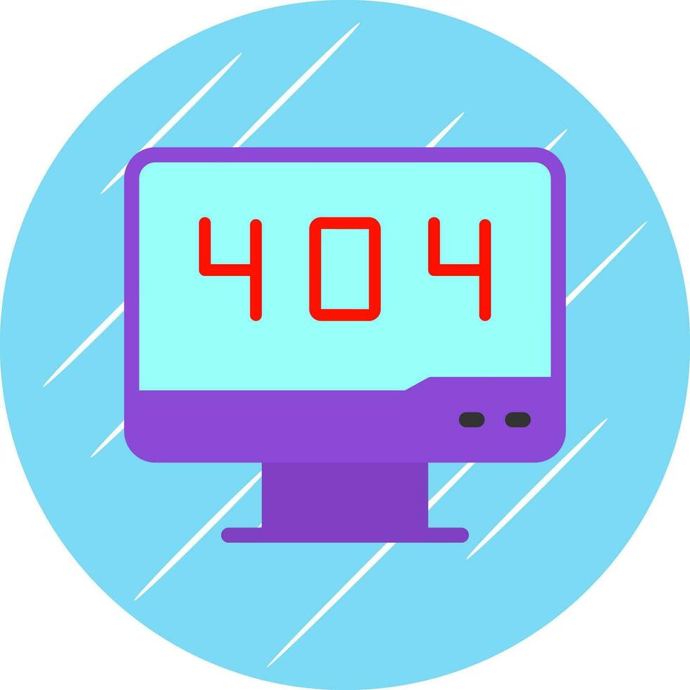 404 Vector Icon Design