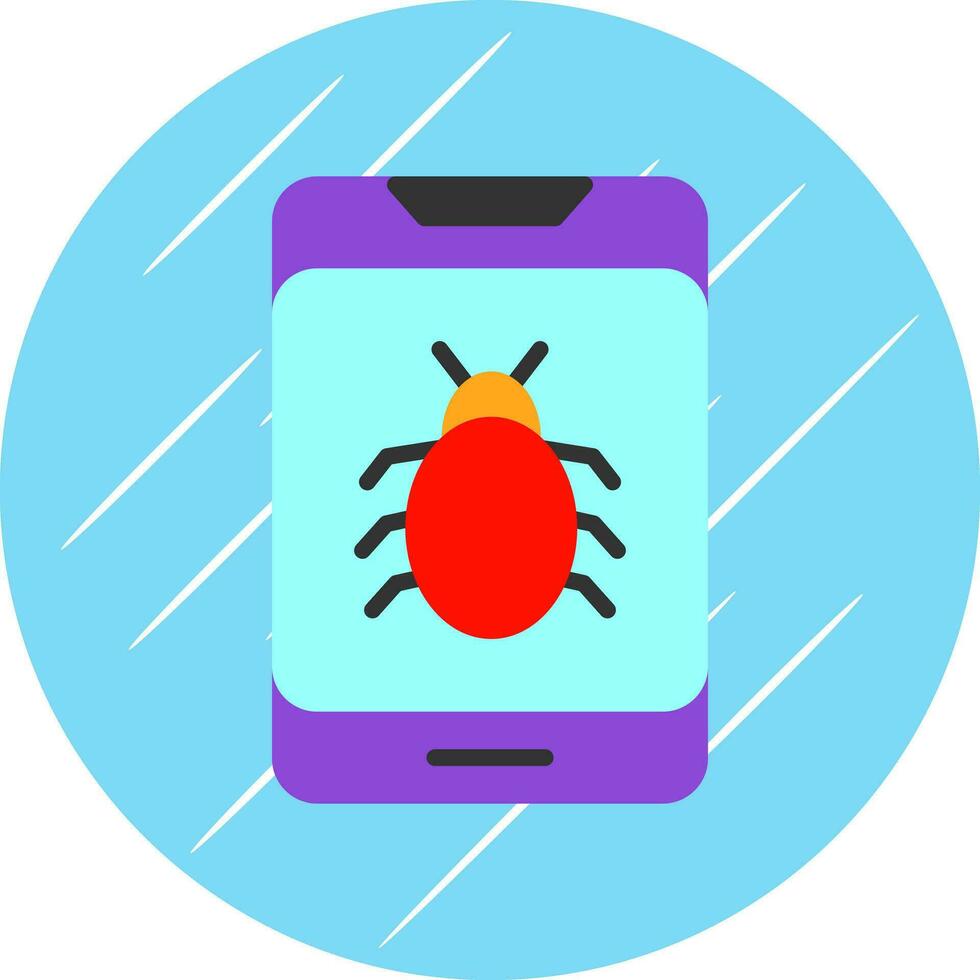 Bug Vector Icon Design