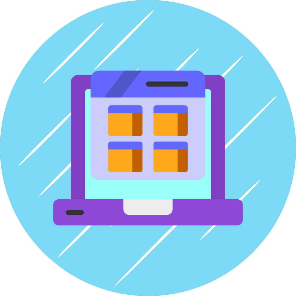 Website Vector Icon Design