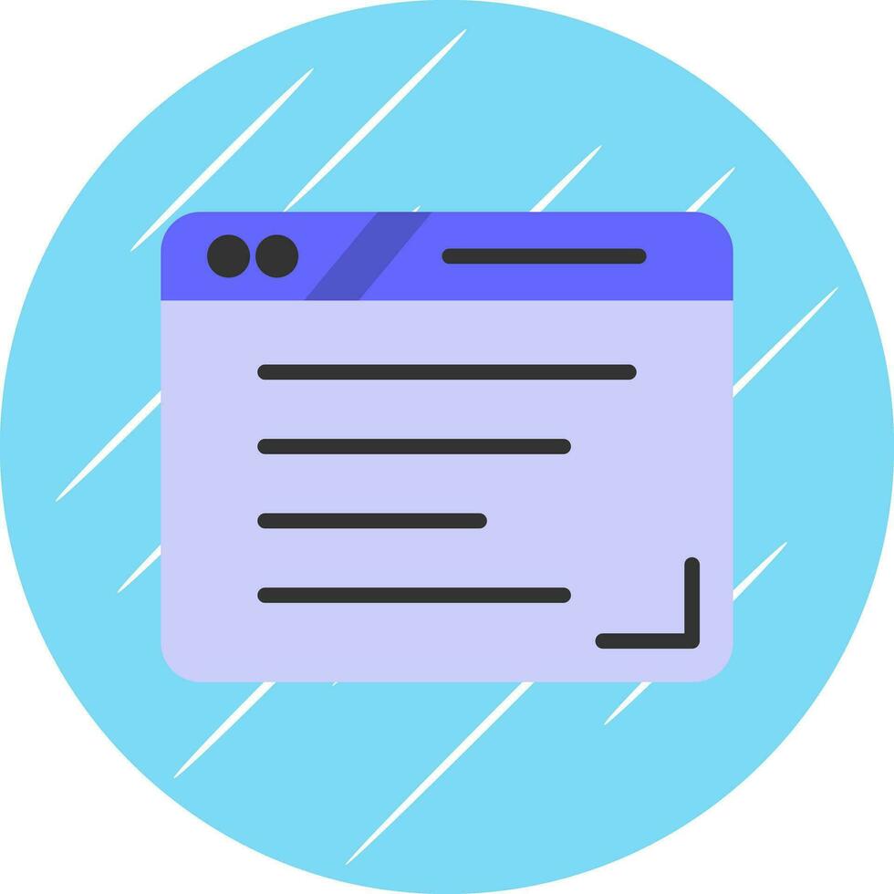 Browser Vector Icon Design