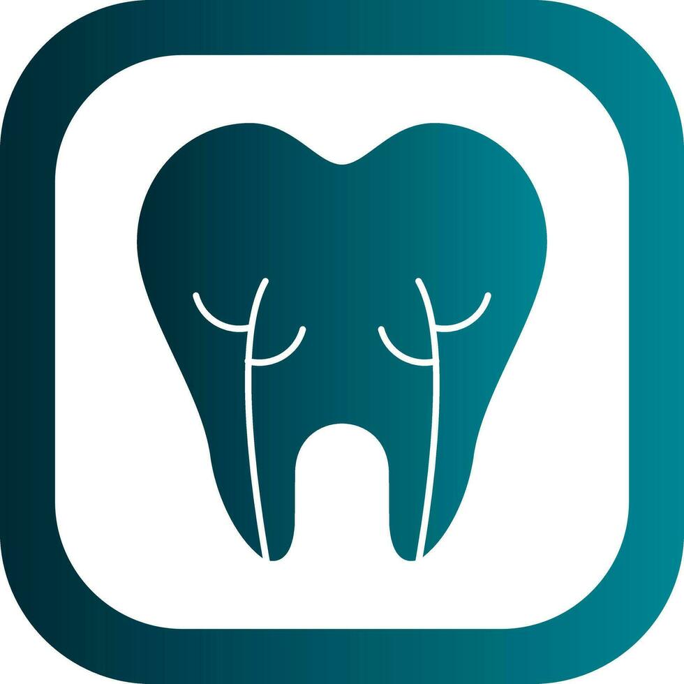 Root Canal Vector Icon Design