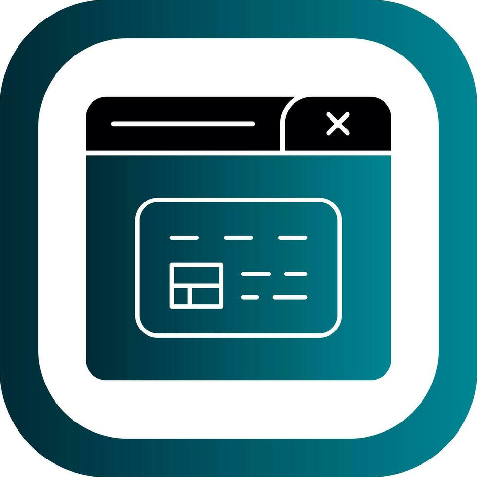 Credit Card Vector Icon Design