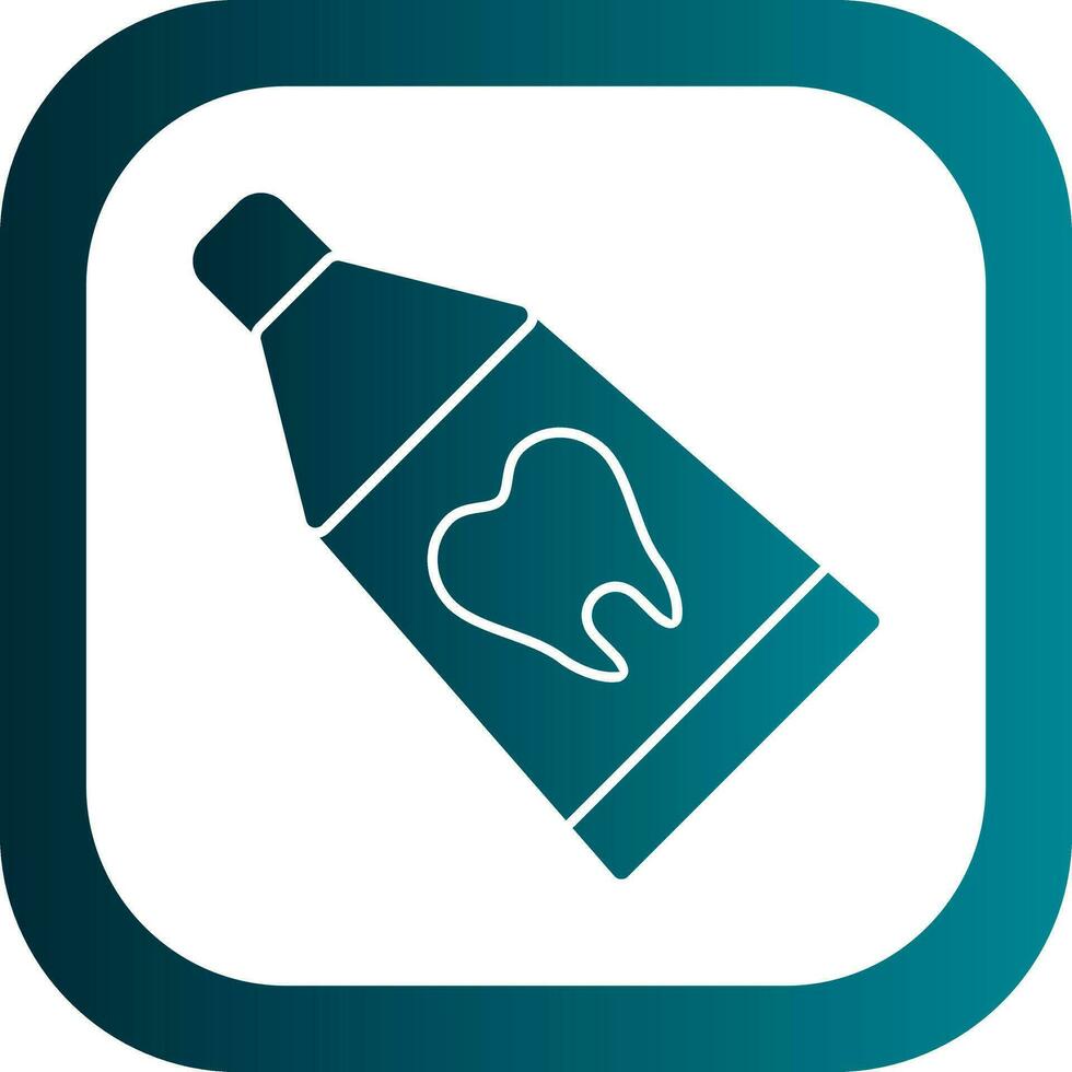 Toothpaste Vector Icon Design